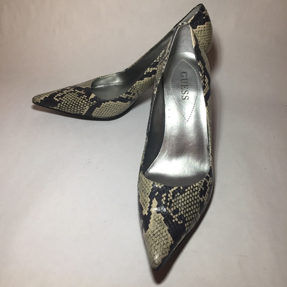 GUESS Snakeskin High Heels size 6.5M